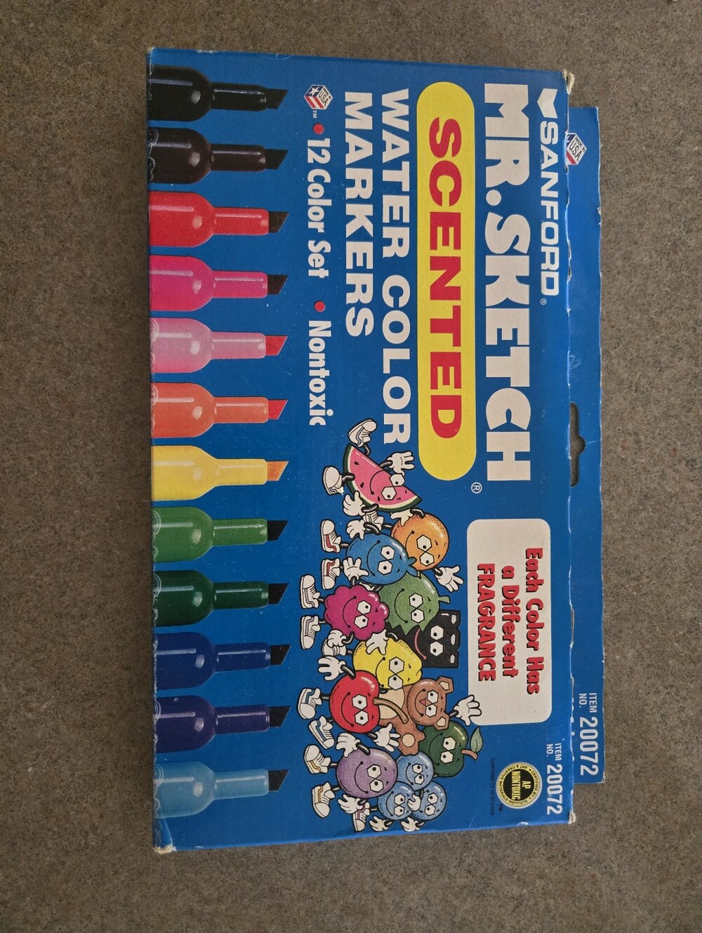 1990s Scented Mr Sketch Markers. All 12 Included.
